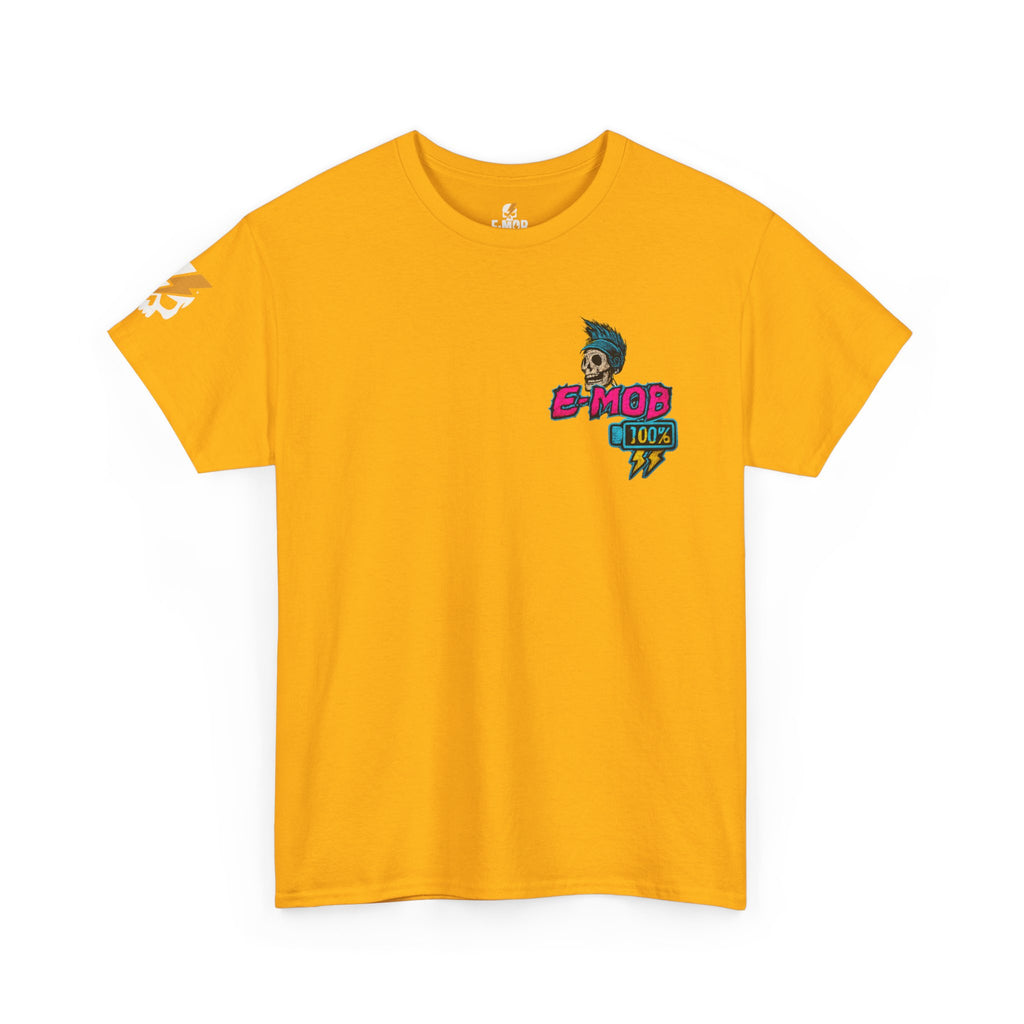 E-Mob Punk Tee — E-Bike Retro Neon Collection Graphic T-Shirt