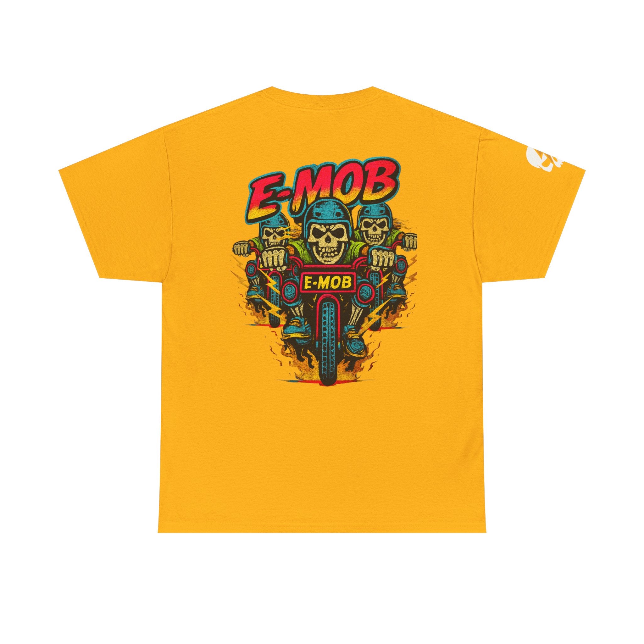 E-Mob Gang Tee — E-Bike Retro Neon Graphic T-Shirt