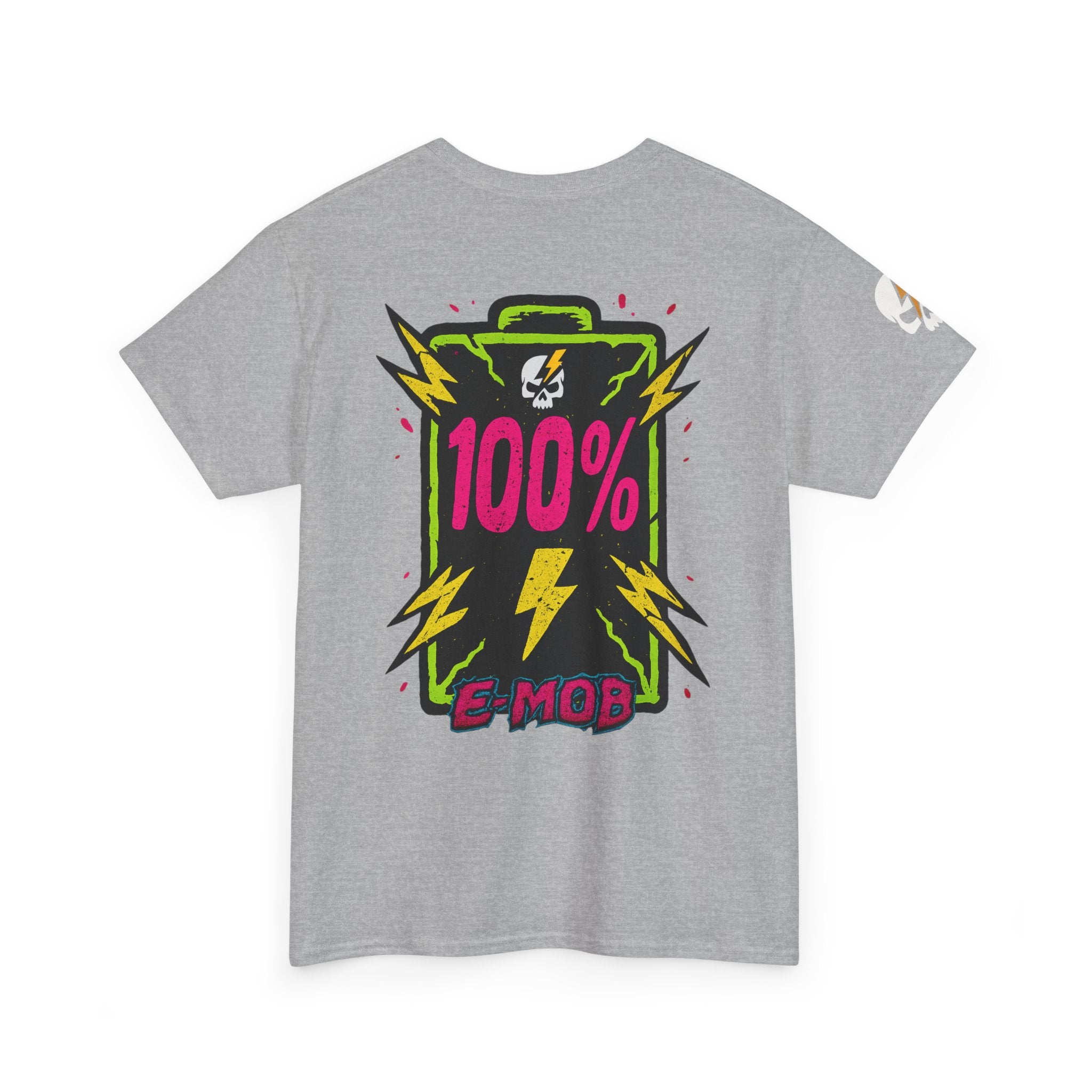 E-Mob Charged Tee — E-Bike Retro Neon Collection Graphic T-Shirt