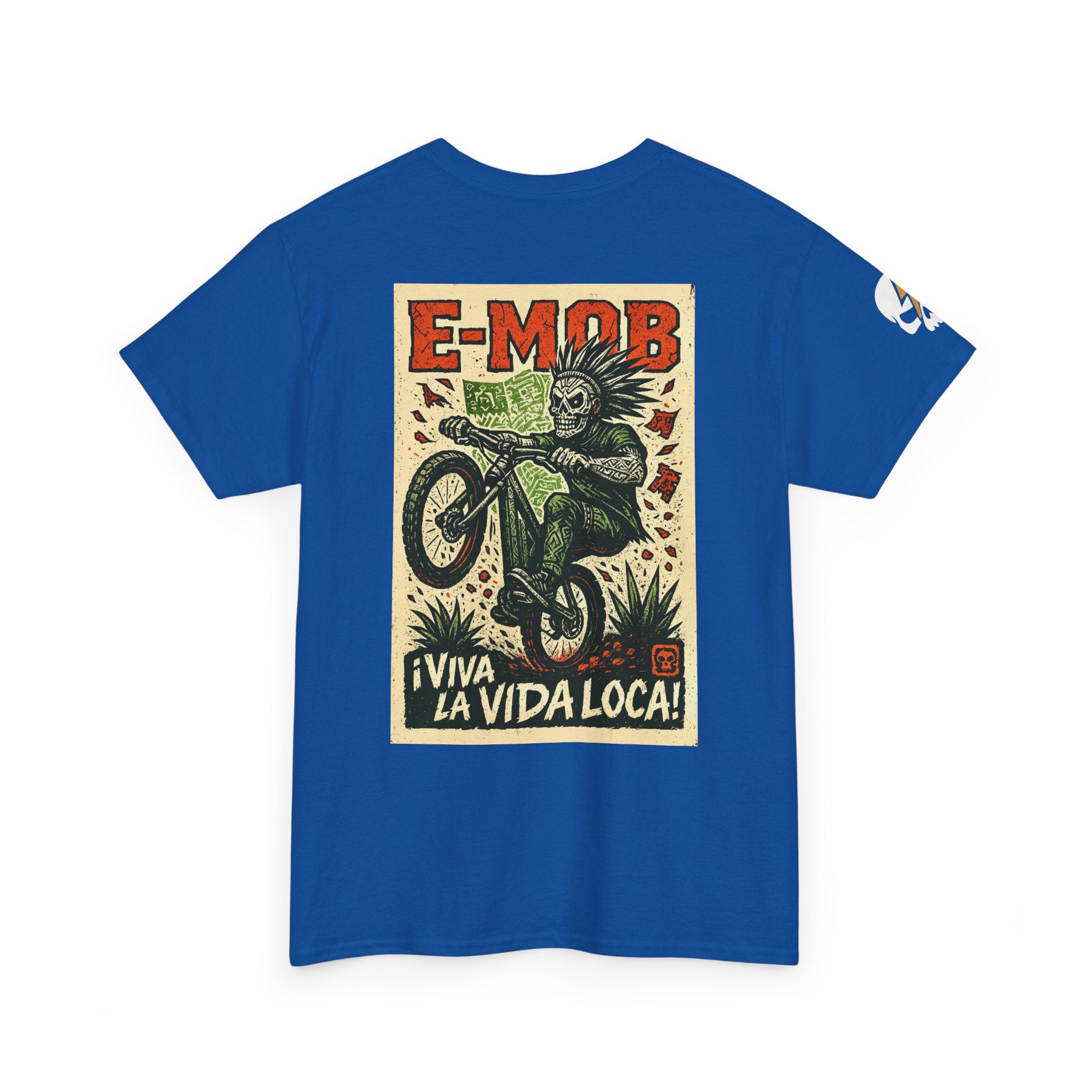 E-Mob La Vida Loca Tee — E-Bike Passport Collection Graphic T-Shirt