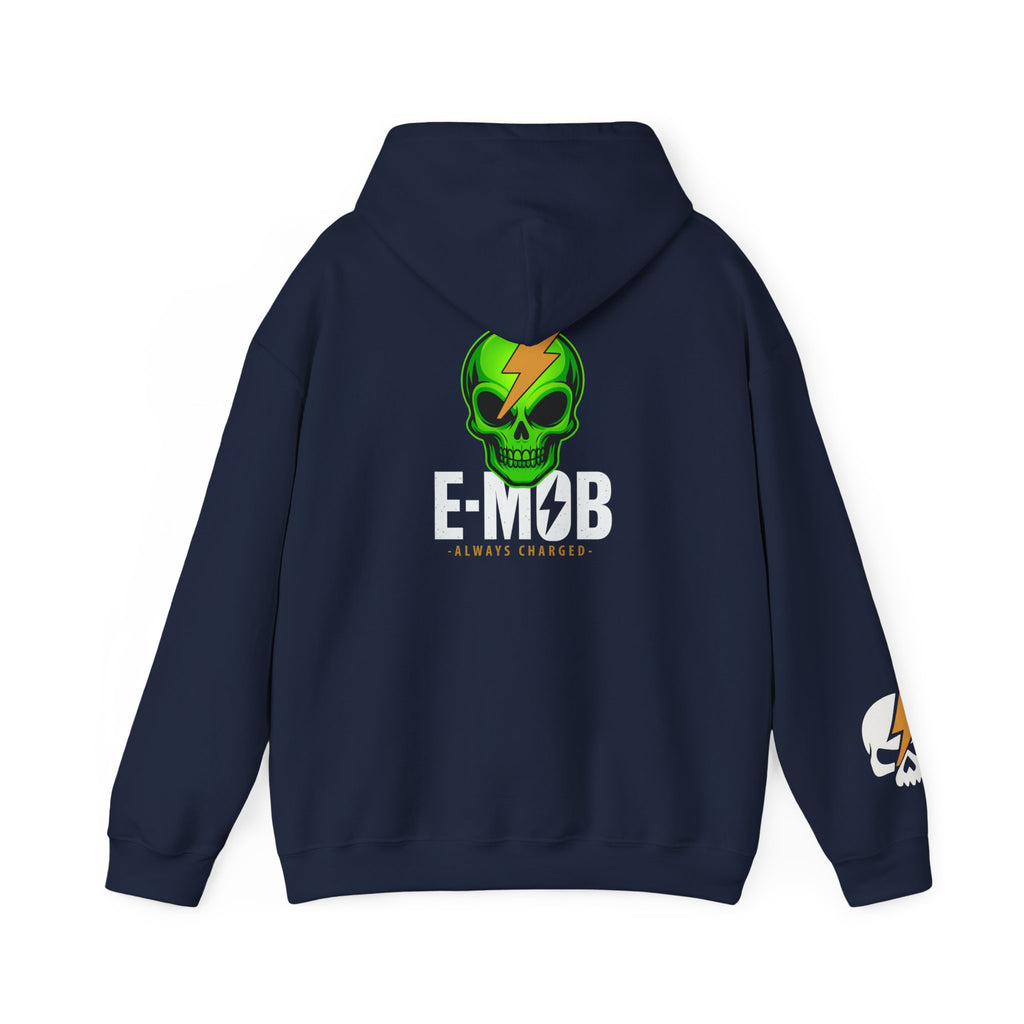 E-Mob Alien Skull Hoodie - E-Bike Core Collection Hoodie