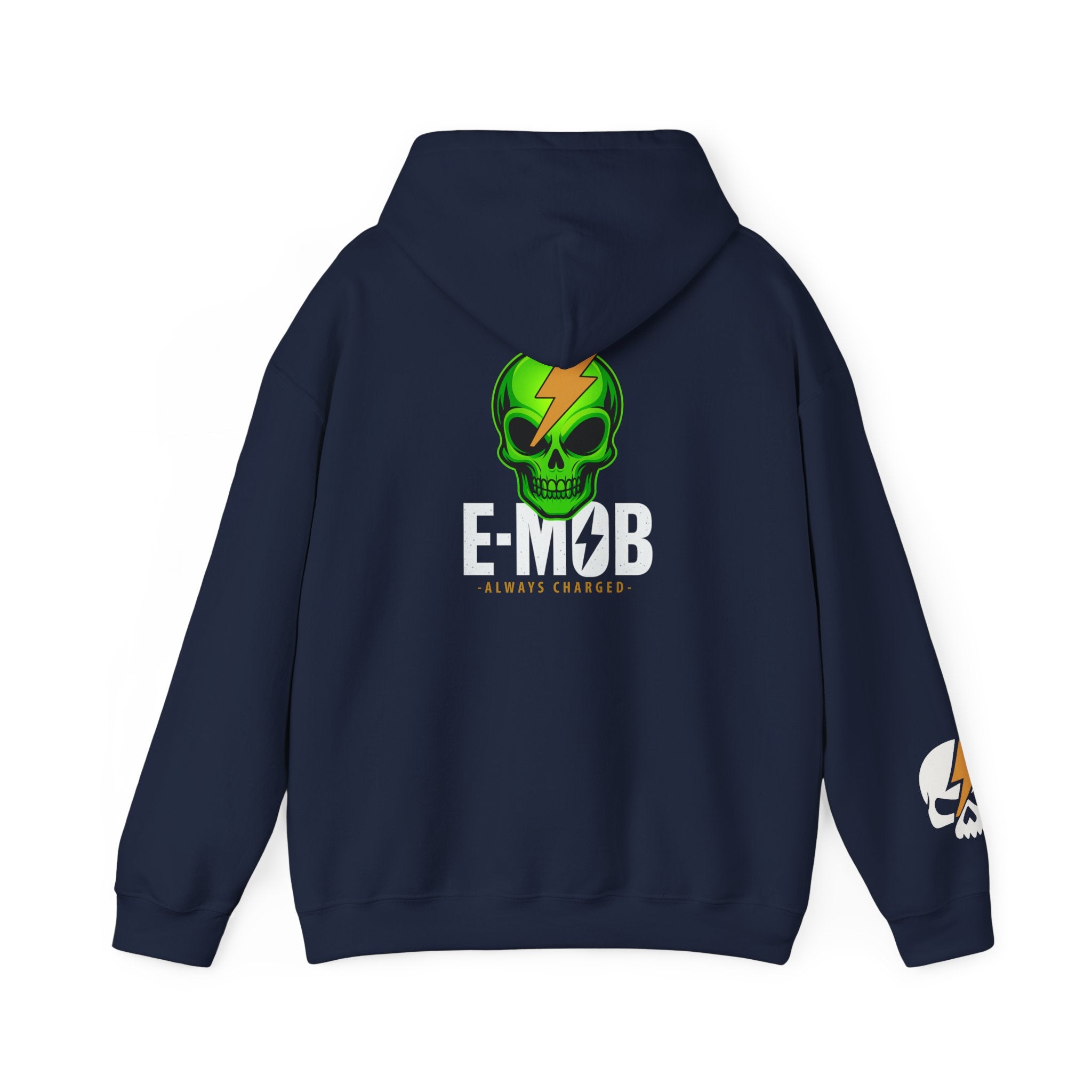 E-Mob Alien Skull Hoodie - E-Bike Core Collection Hoodie