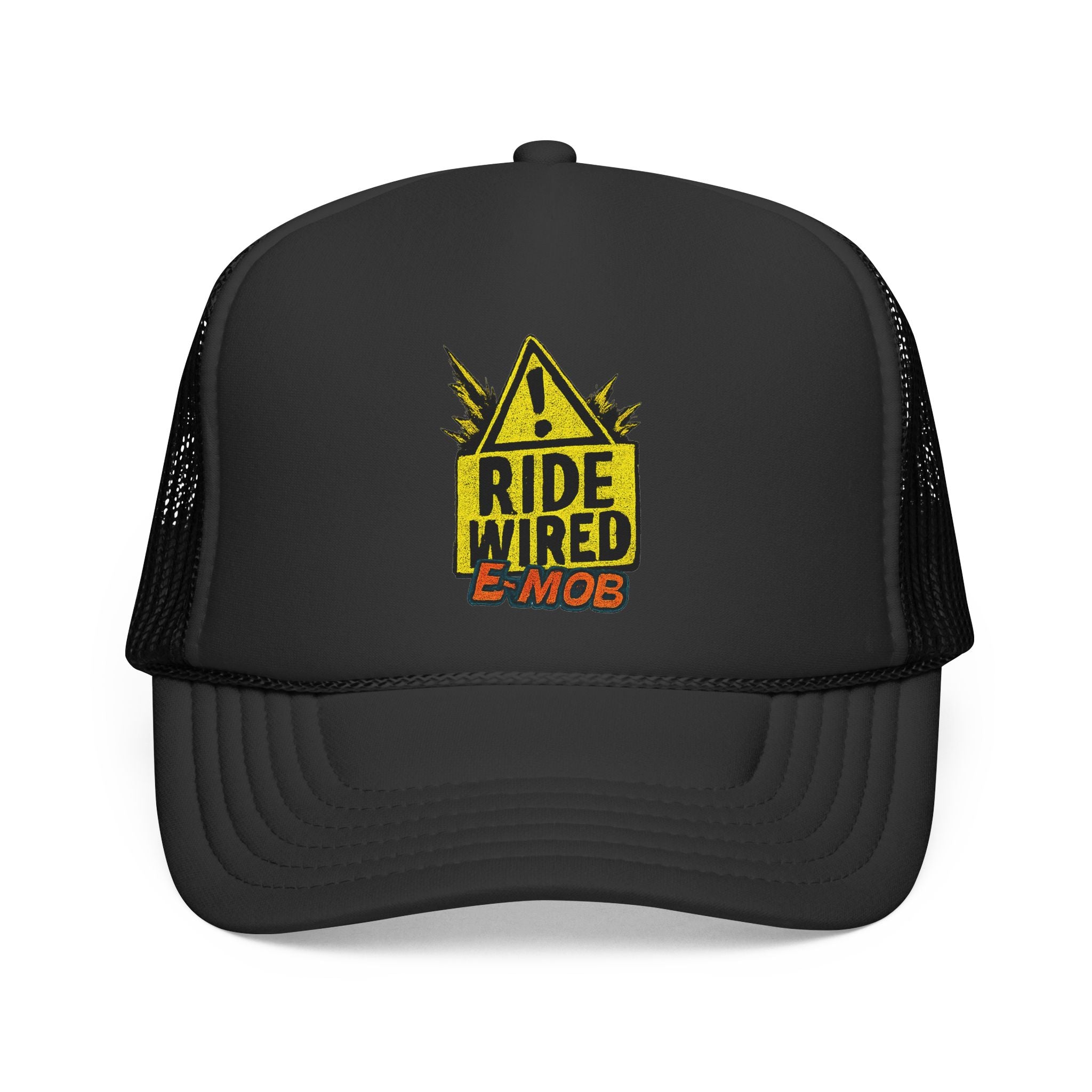 E-Mob Ride Wired Cap - Retro Neon Collection Trucker Cap