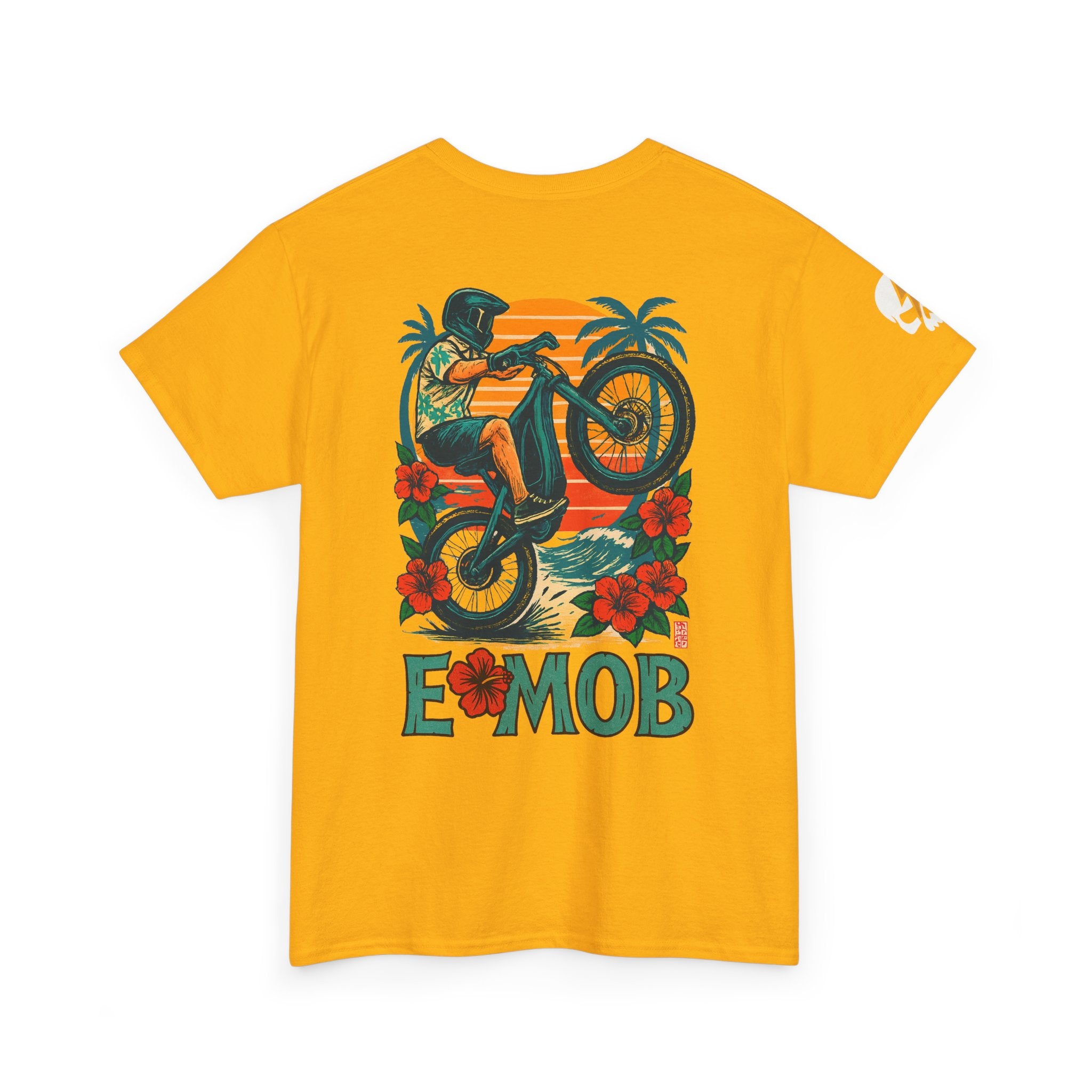 E-Mob Aloha Tee — Passport Collection E-Bike Graphic T-Shirt