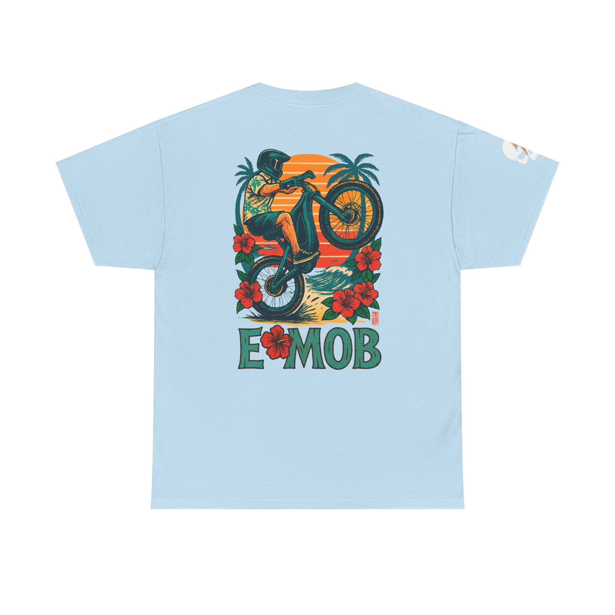 E-Mob Aloha Tee — Passport Collection E-Bike Graphic T-Shirt