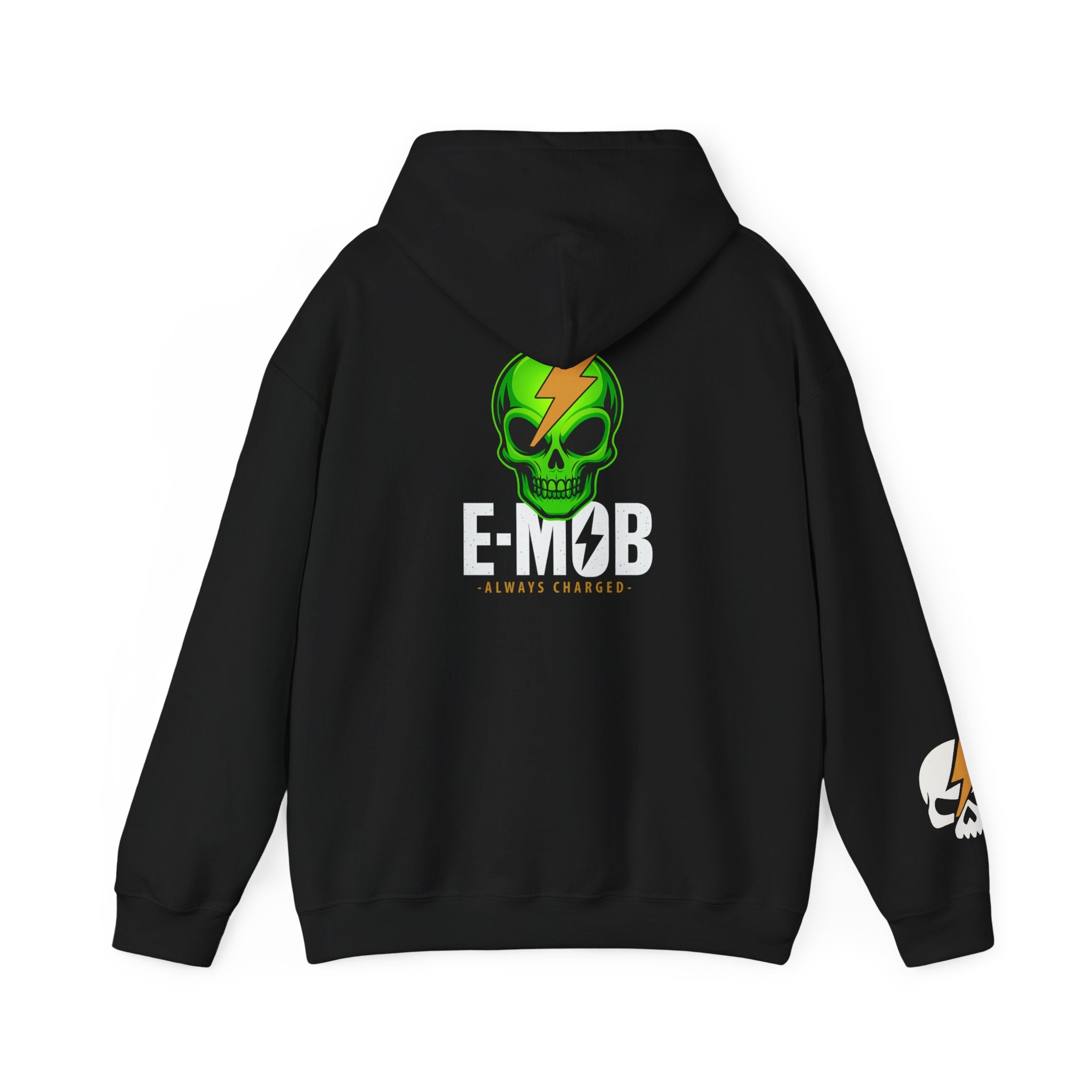 E-Mob Alien Skull Hoodie - E-Bike Core Collection Hoodie