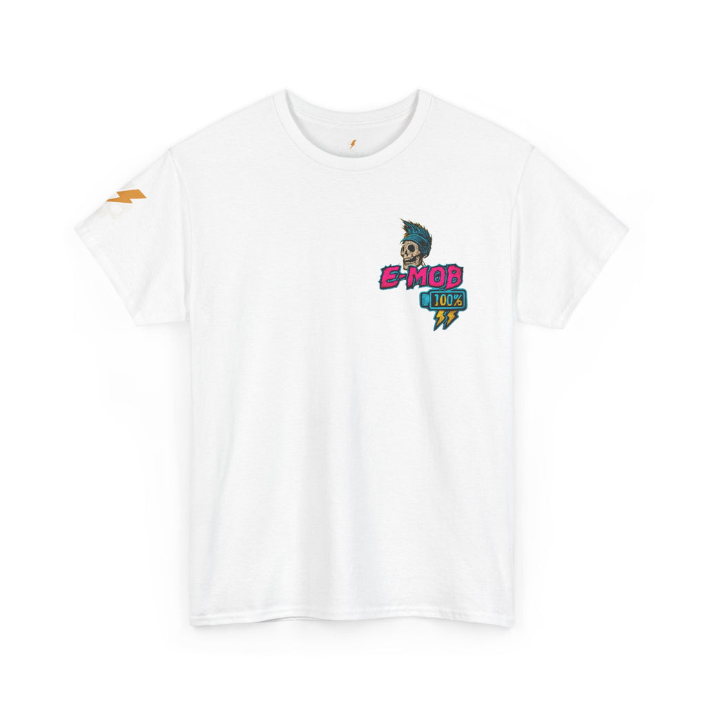 E-Mob Punk Tee — E-Bike Retro Neon Collection Graphic T-Shirt