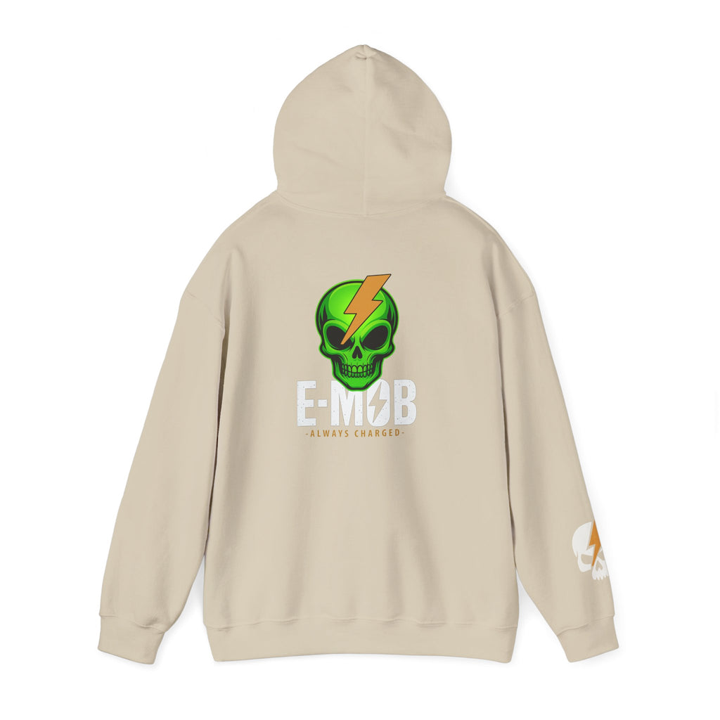 E-Mob Alien Skull Hoodie - E-Bike Core Collection Hoodie