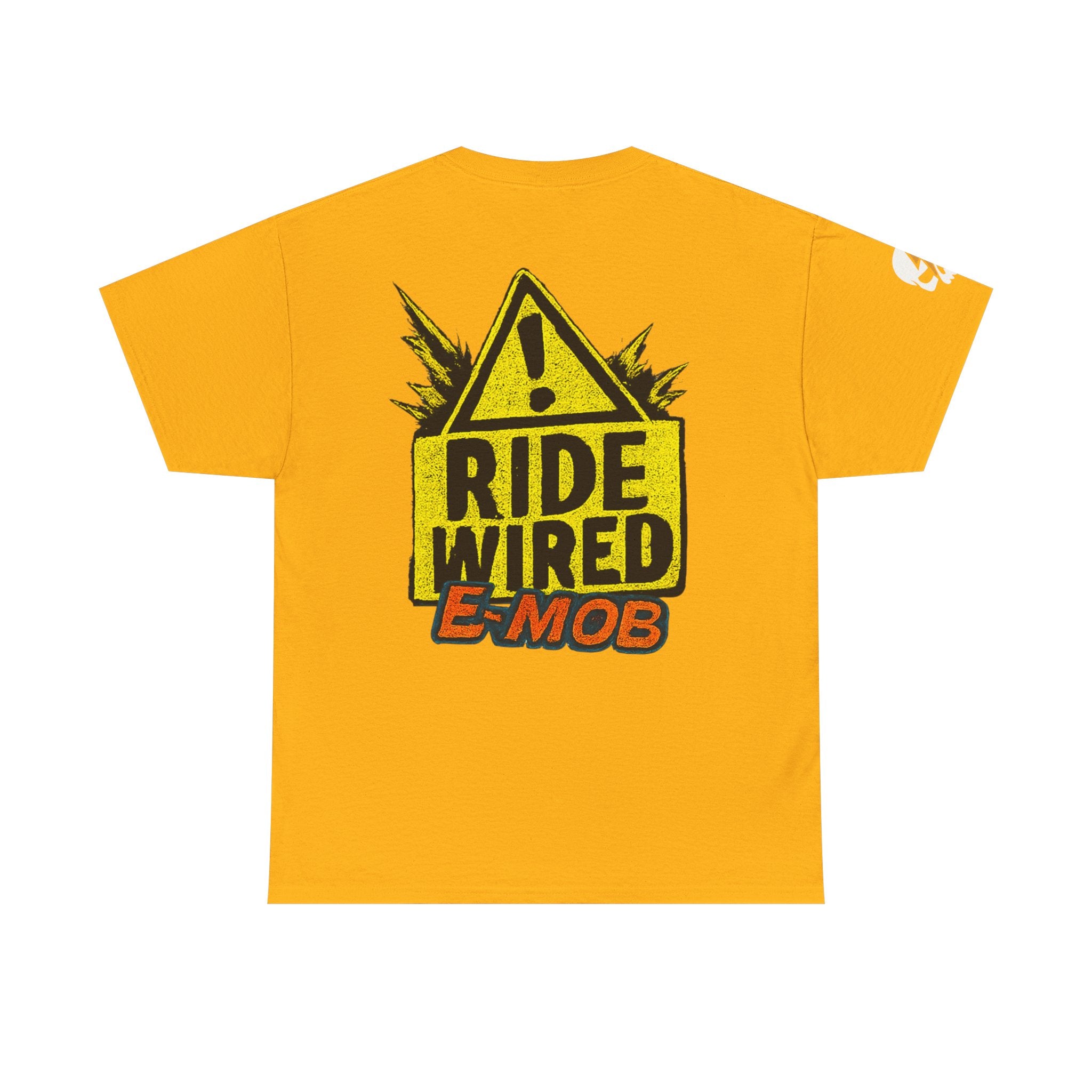 E-Mob Ride Wired Tee — E-Bike Retro Neon Collection Graphic T-Shirt