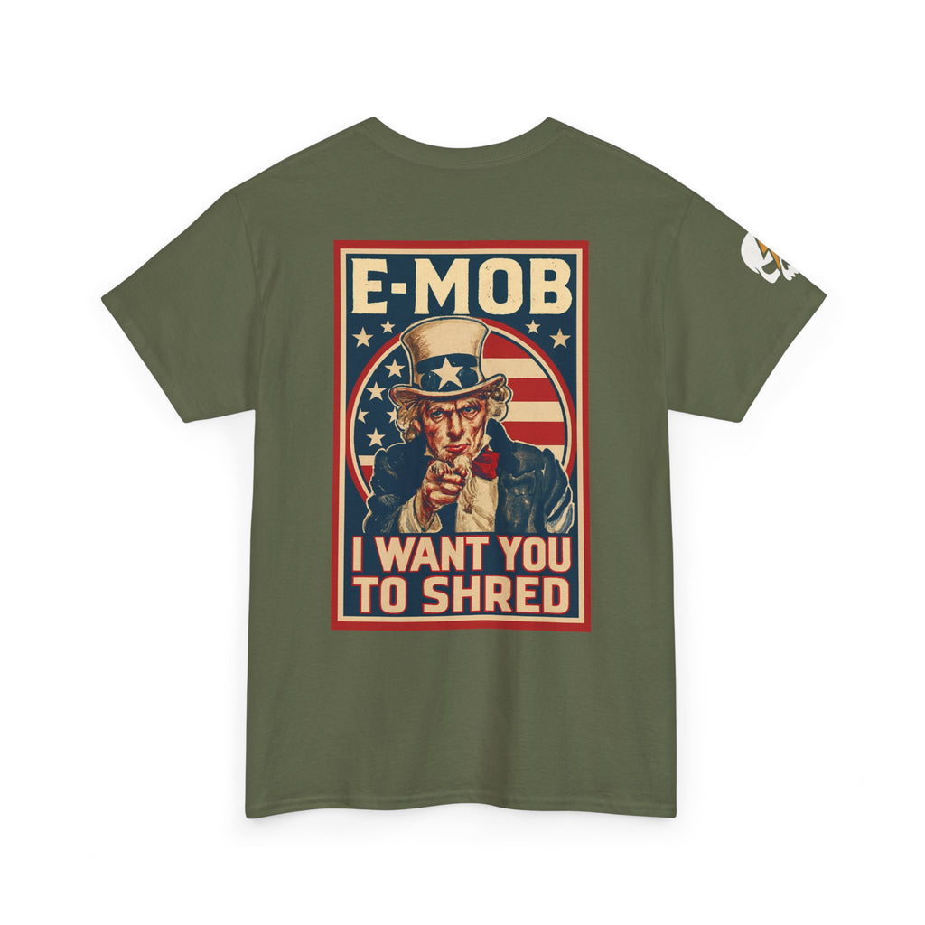 E-Mob Want You Tee — E-Bike Passport Collection Graphic T-Shirt