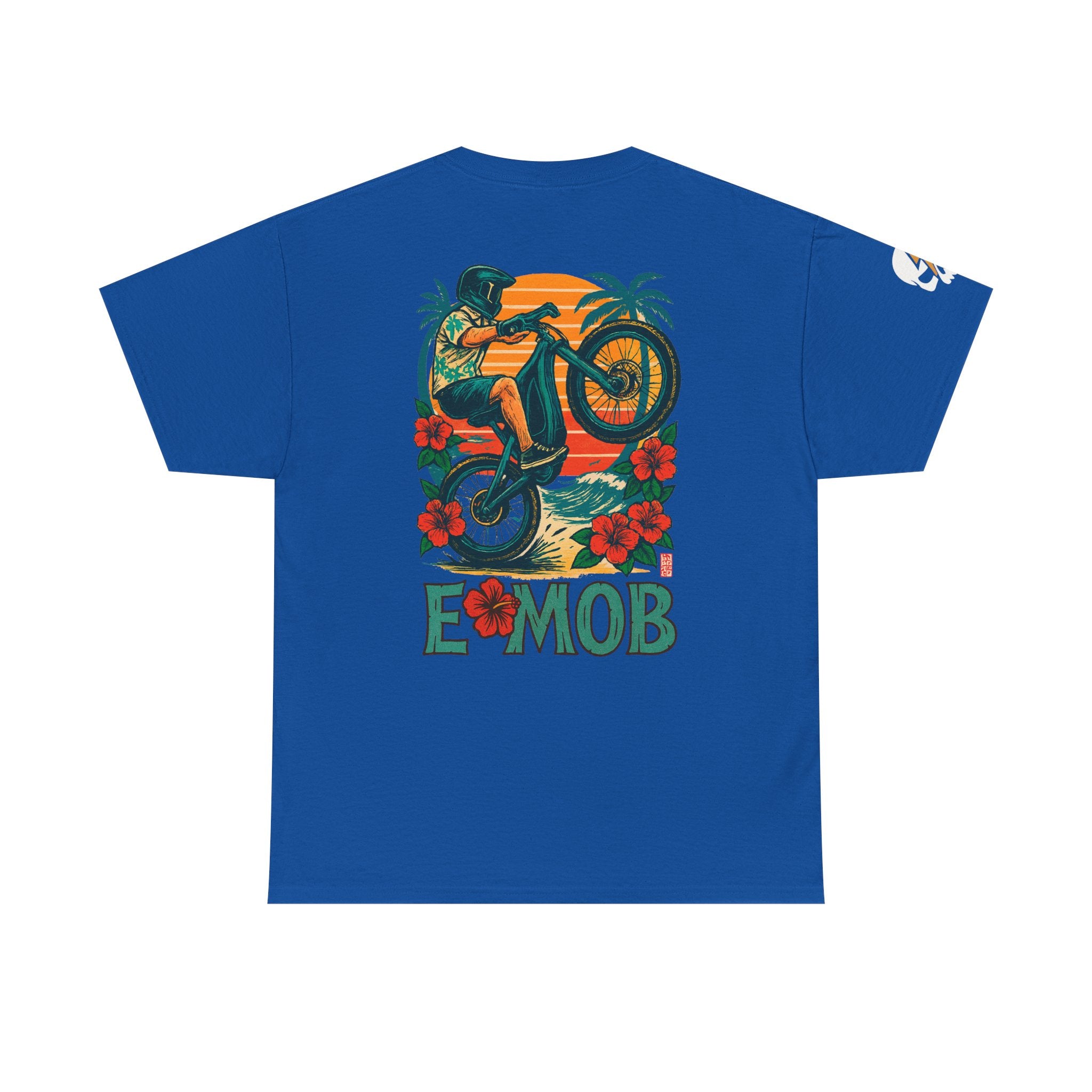 E-Mob Aloha Tee — Passport Collection E-Bike Graphic T-Shirt