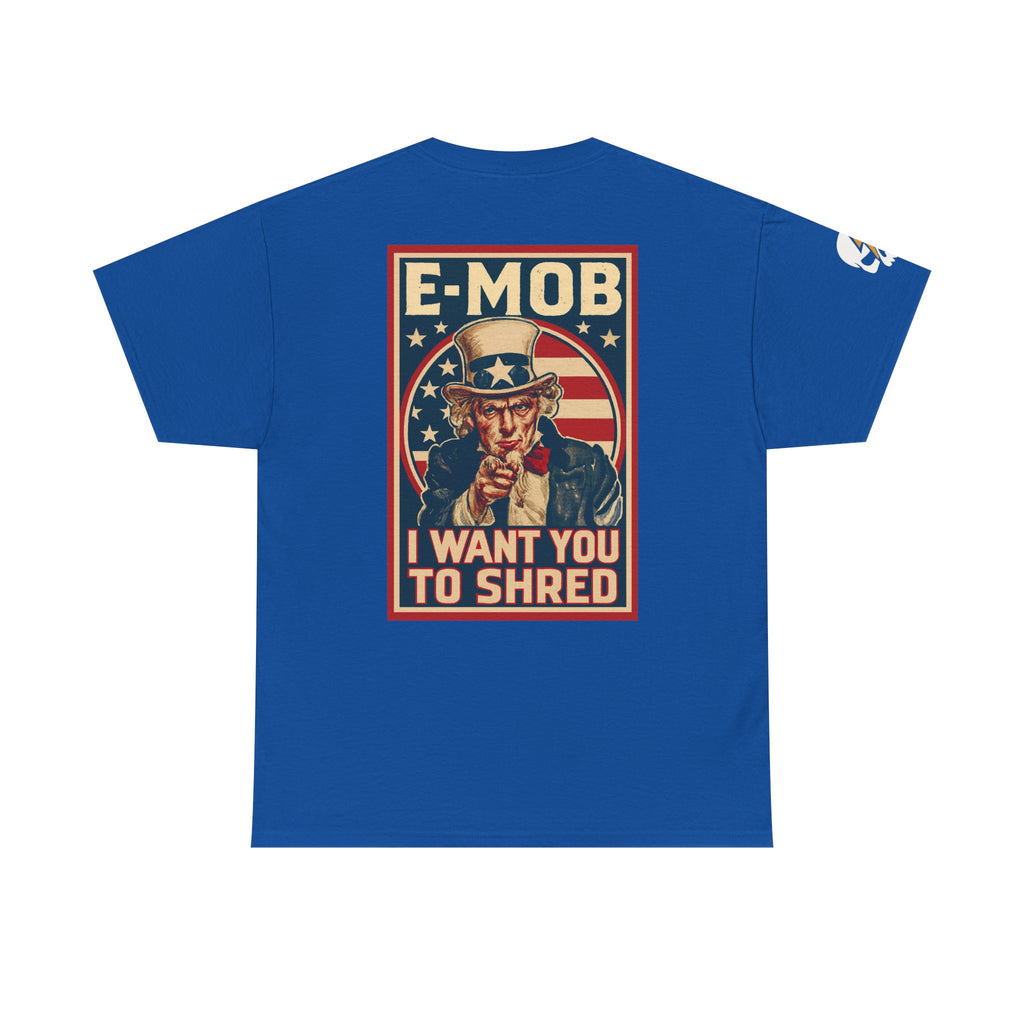 E-Mob Want You Tee — E-Bike Passport Collection Graphic T-Shirt